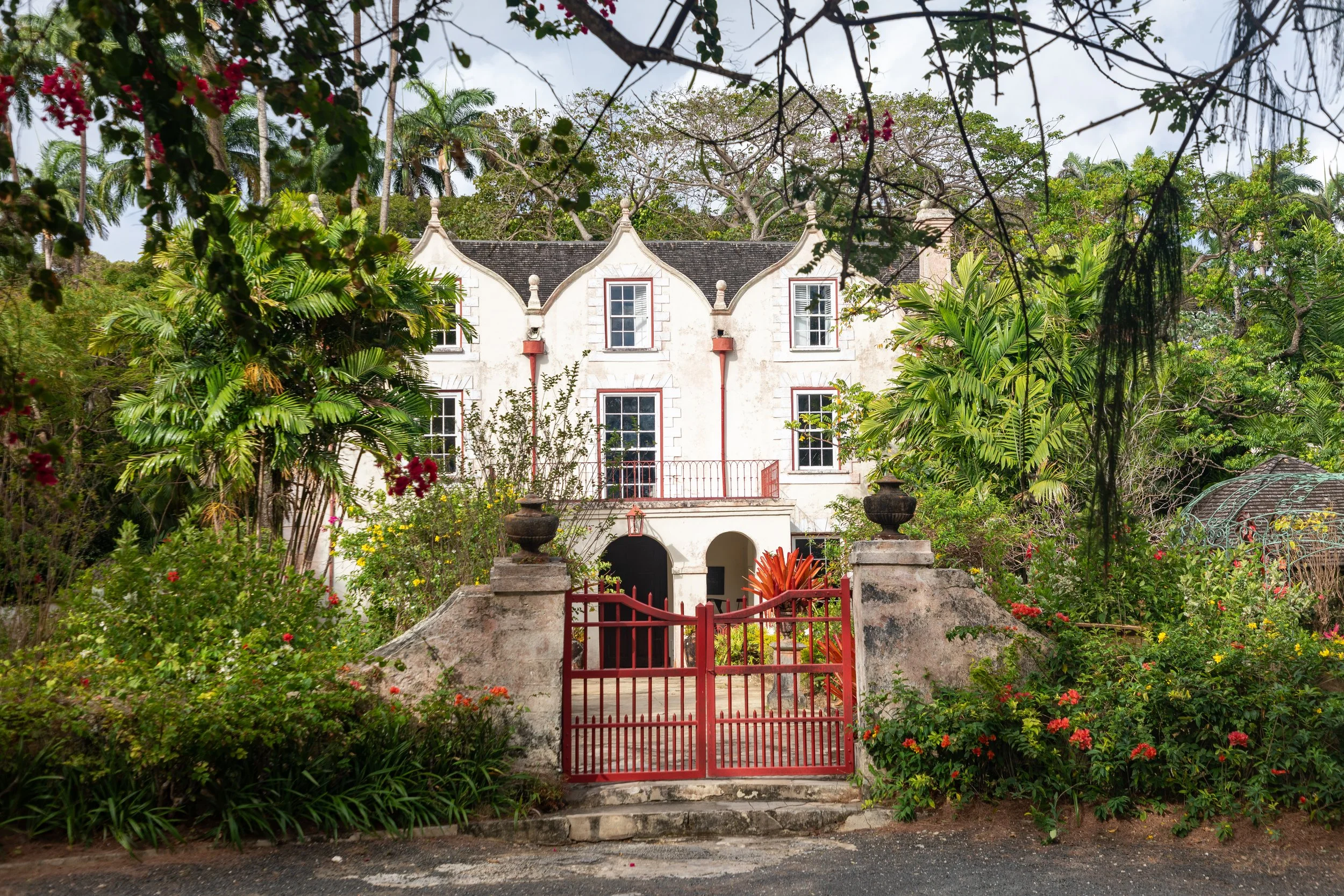  Heading out of town we stop at St. Nicholas Abbey, a 17th-century plantation house located in Saint Peter 