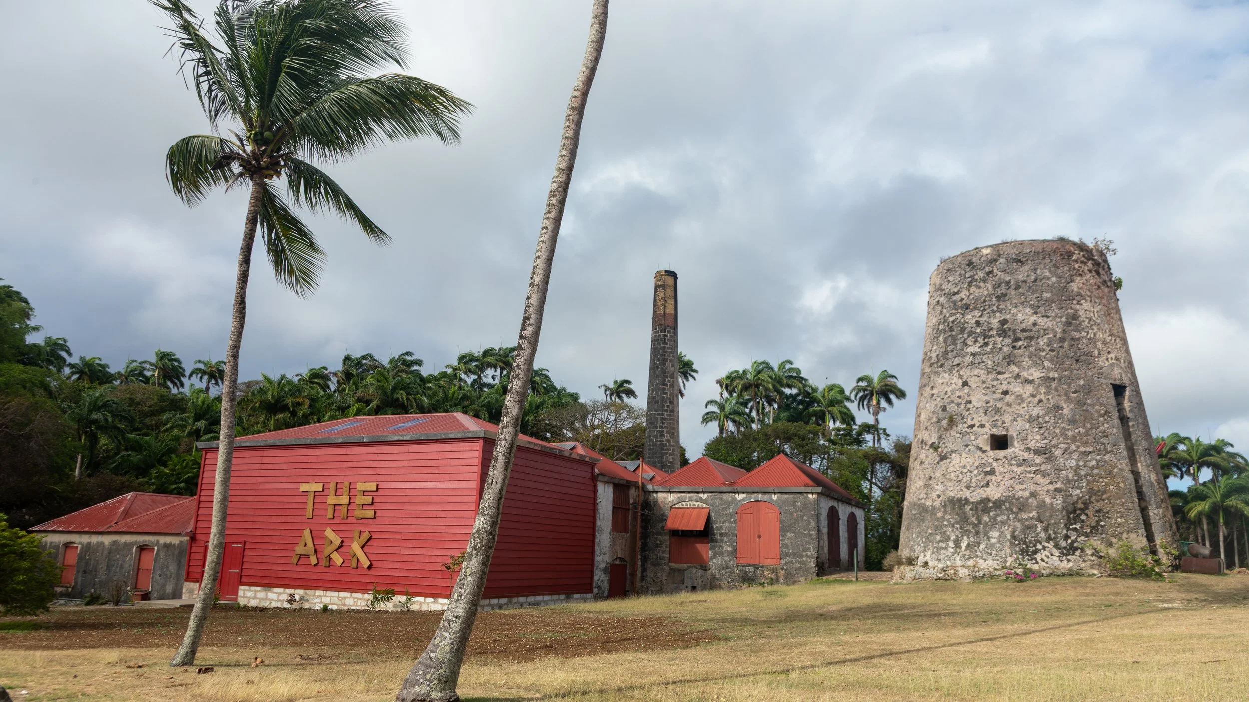  The St. Nicholas Abbey sugar plantation and rum distillery 