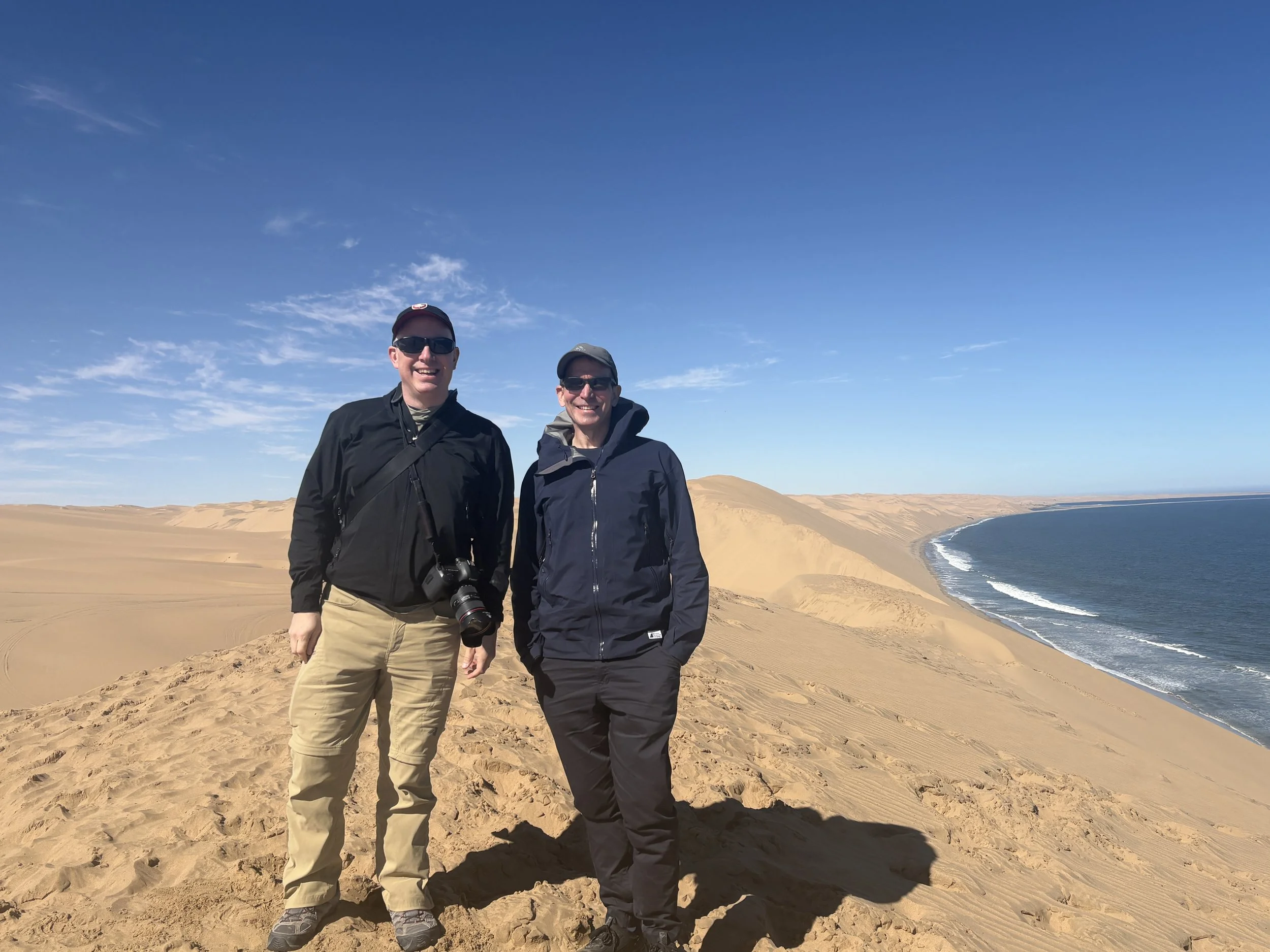  Proof that we both made it to Sandwich Harbour 