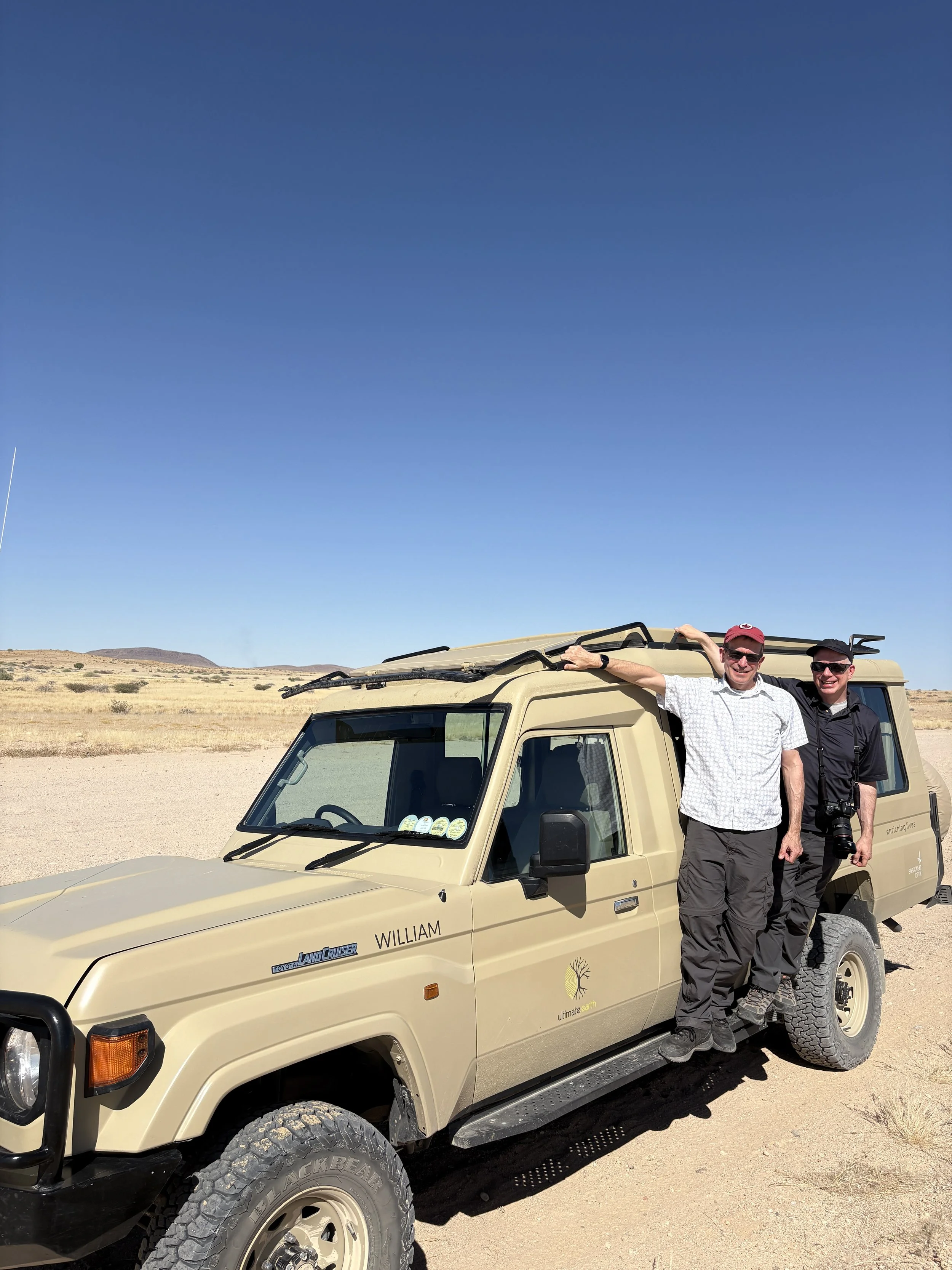  Our vehicle had no trouble covering the hard-packed road, but was not as comfortable on some of the rockier roads ahead 