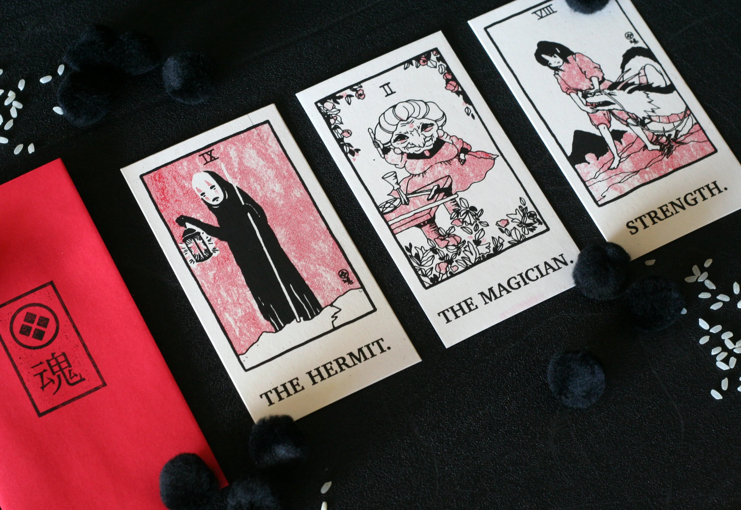 SPIRITED AWAY I Tarot Card Print Set 