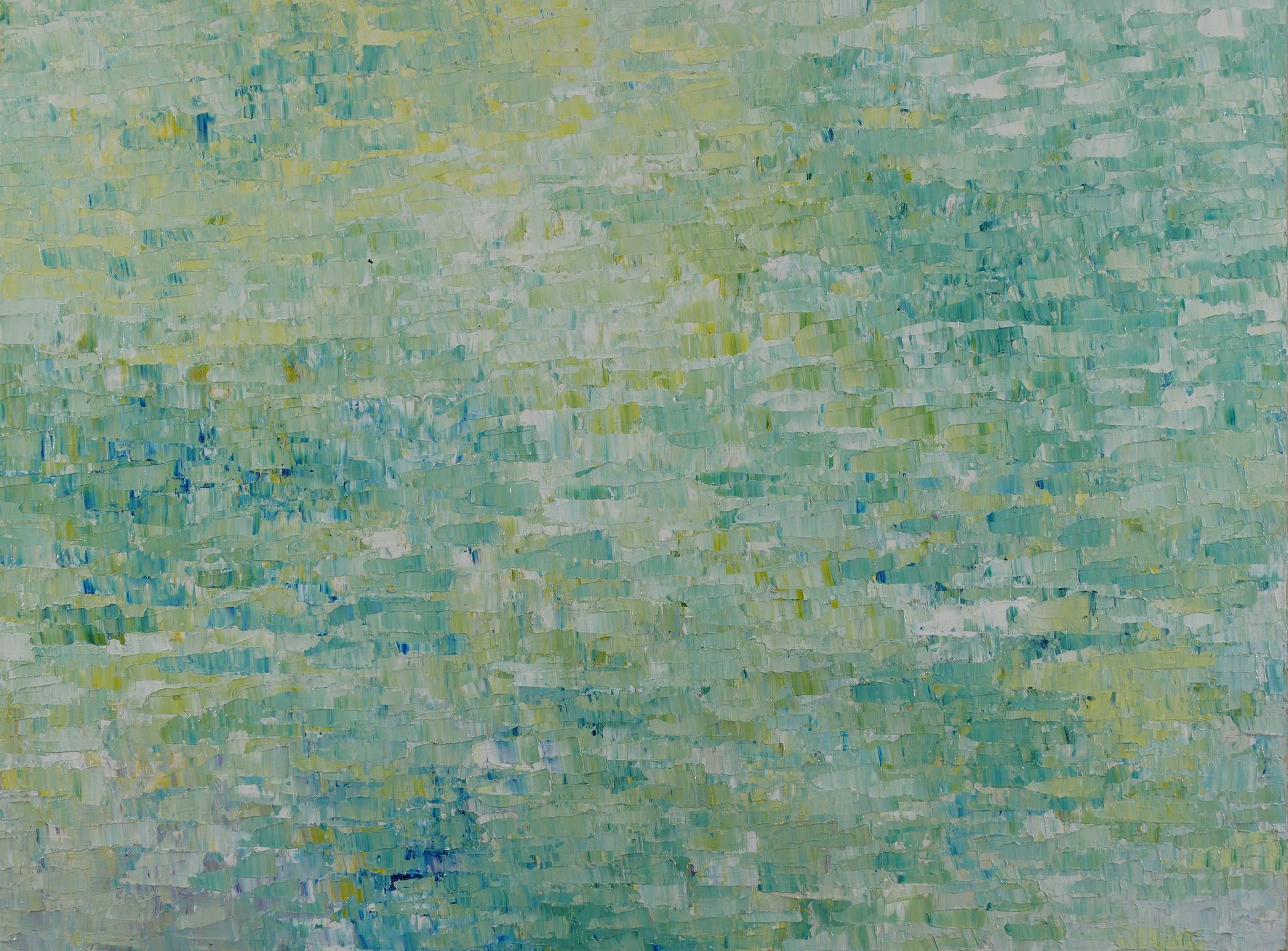 Gioi Tran, Dawn , 36"x 48", acrylic on canvas, courtesy of ArtHaus