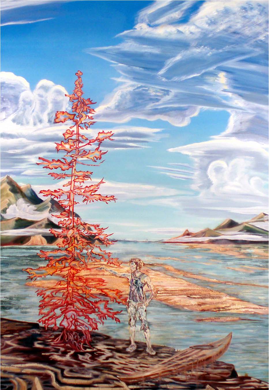  The Steward of Desolation Sound   Oil on canvas, 69” x 49” 