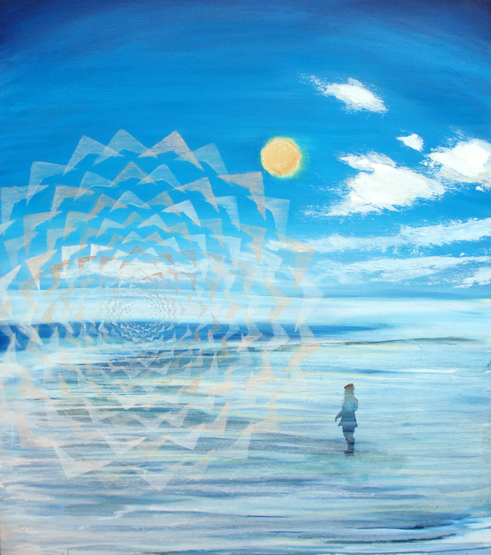   Lost in Weyburn   Oil on canvas  30" x 40" 