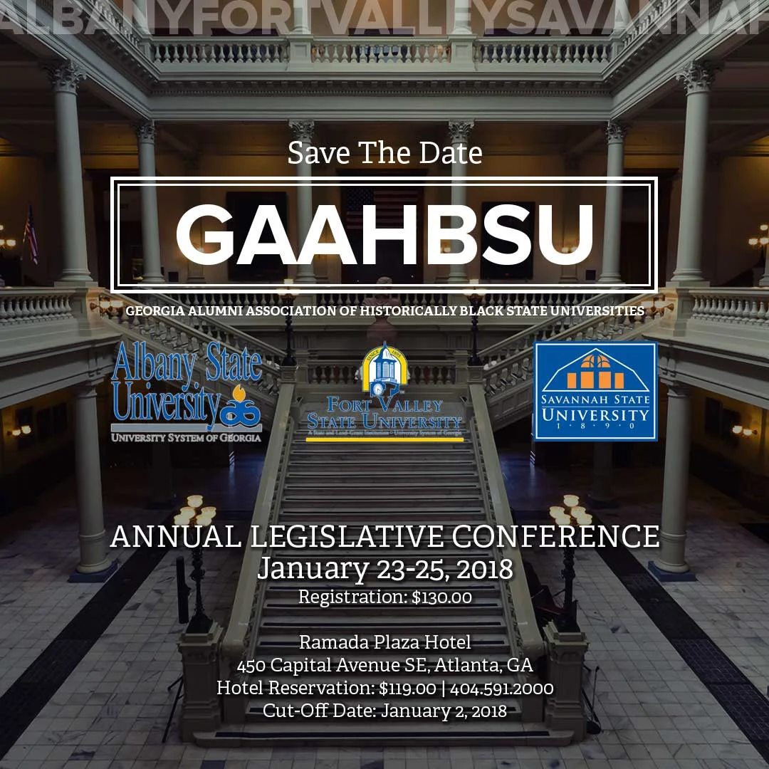 GAAHBSU Georgia Alumni Association of Historically Black State Universities