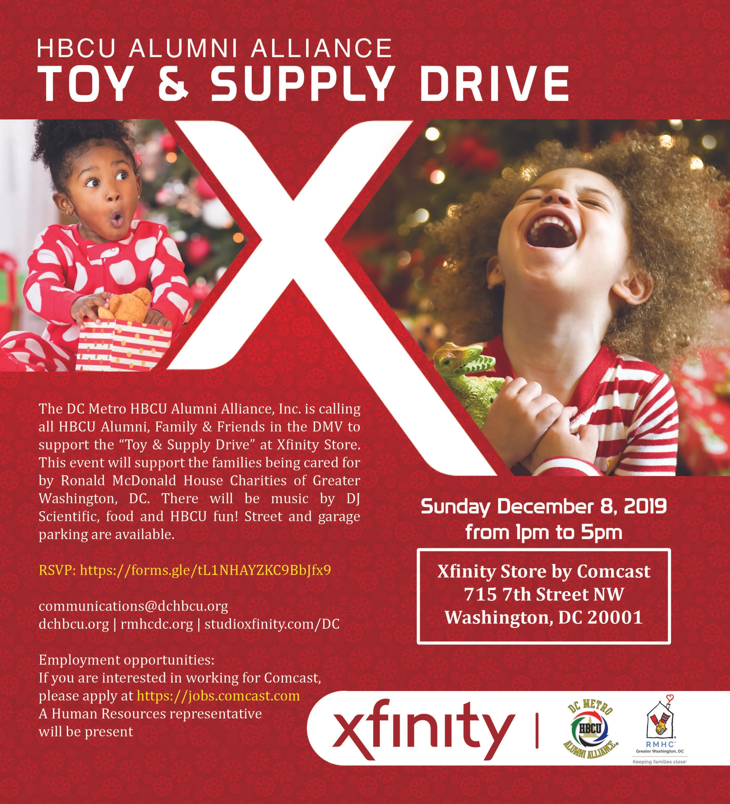 HBCU Alumni Alliance Toy &amp; Supply Drive