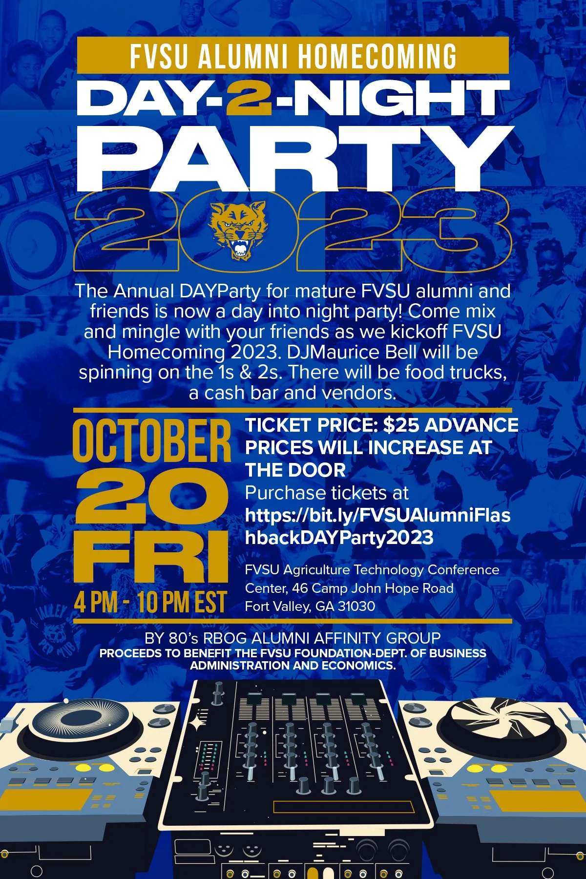 FVSU Alumni Homecoming Day-2-Night Party 2023