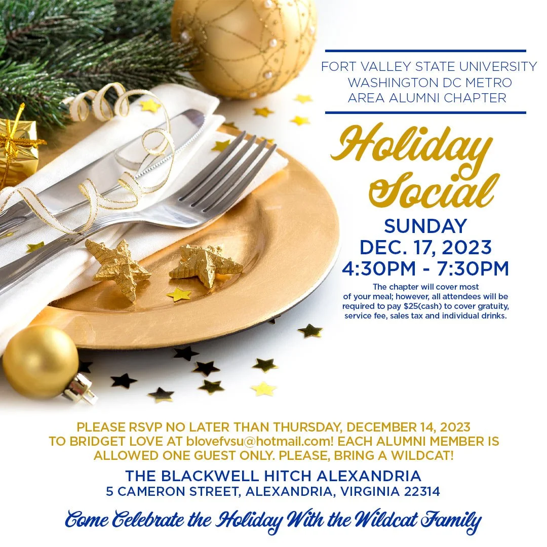 Holiday Social & Membership Drive