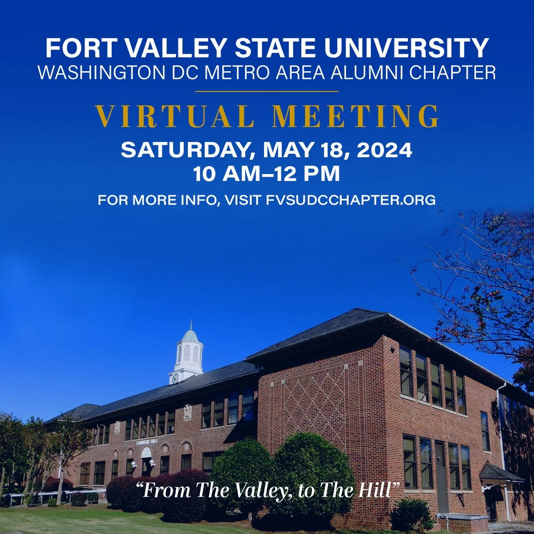 FVSU DC Metro Area Alumni Chapter Virtual Meeting