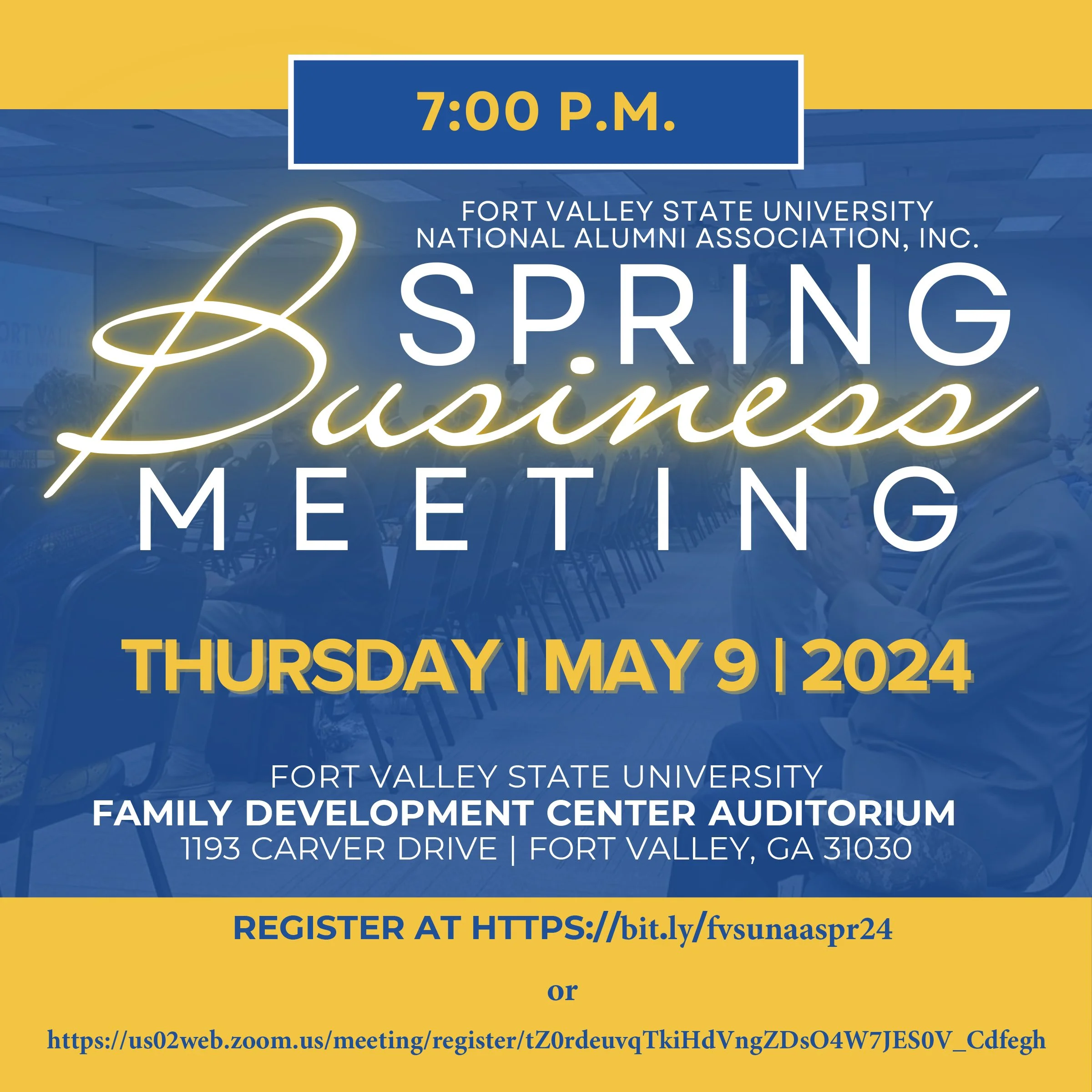 FVSU NAA Spring Business Meeting