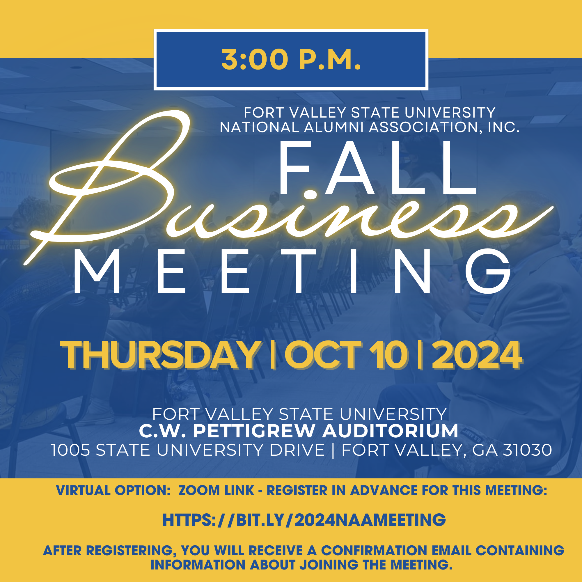 FVSU NAA Fall Business Meeting