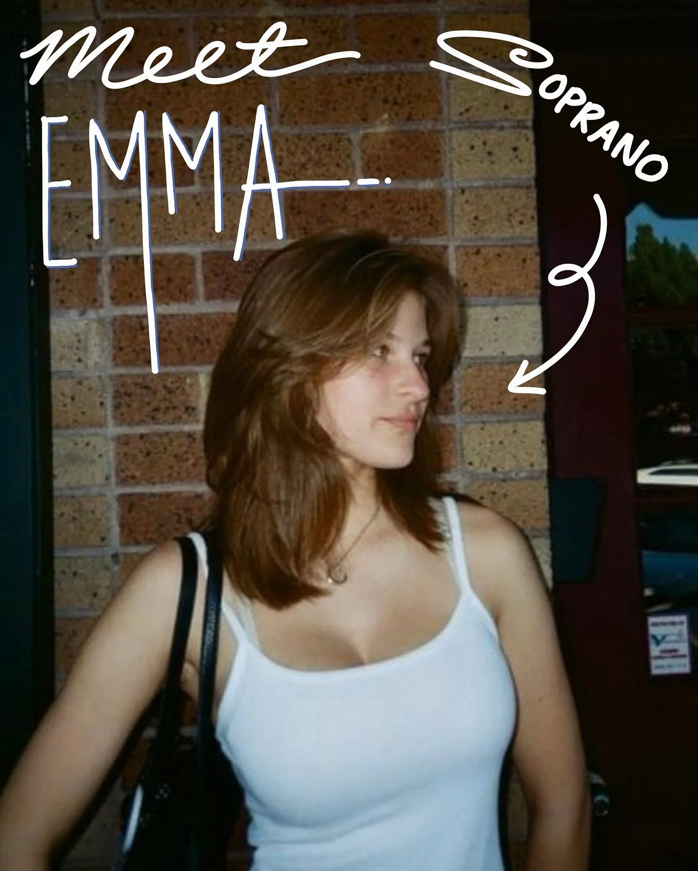 Meet Emma - soprano and certified marine-life 🐠 lover!

Stay tuned 🎵 for moreeee!!!