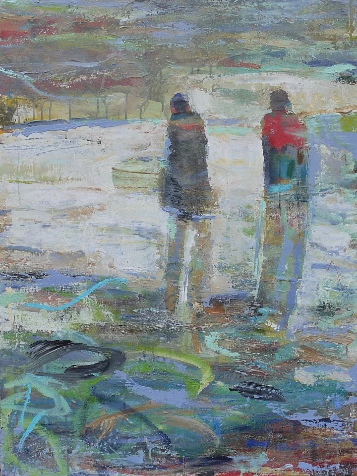 good-byes are hard 30" x 40" sold