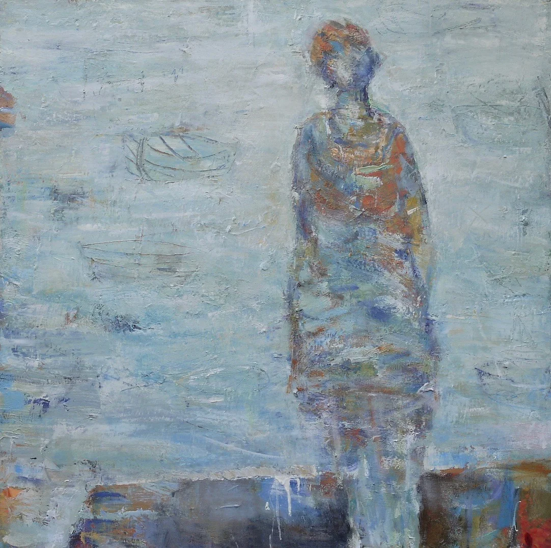 waiting 48" x 48"
