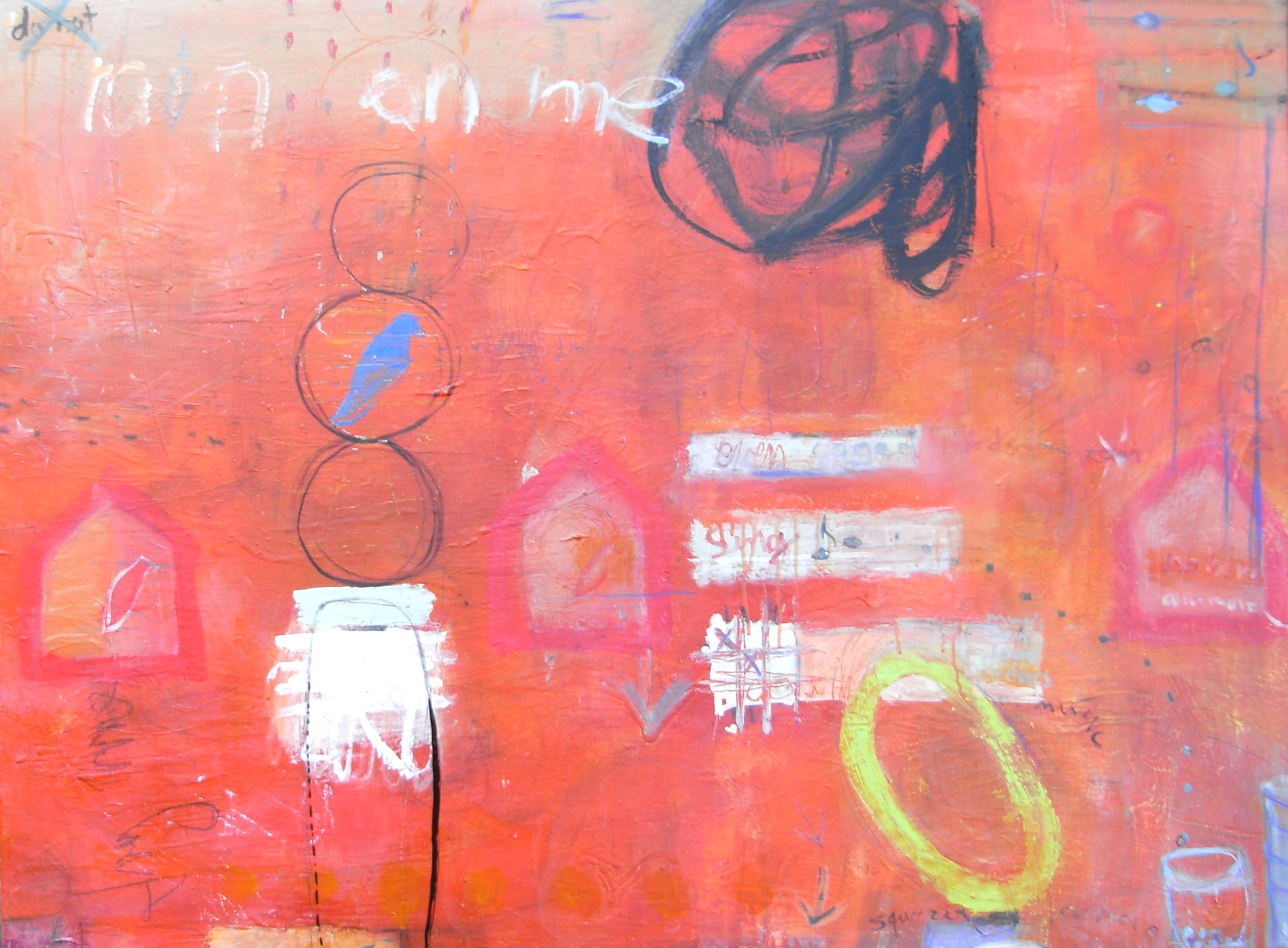 36" x 48" Do not rain on me R