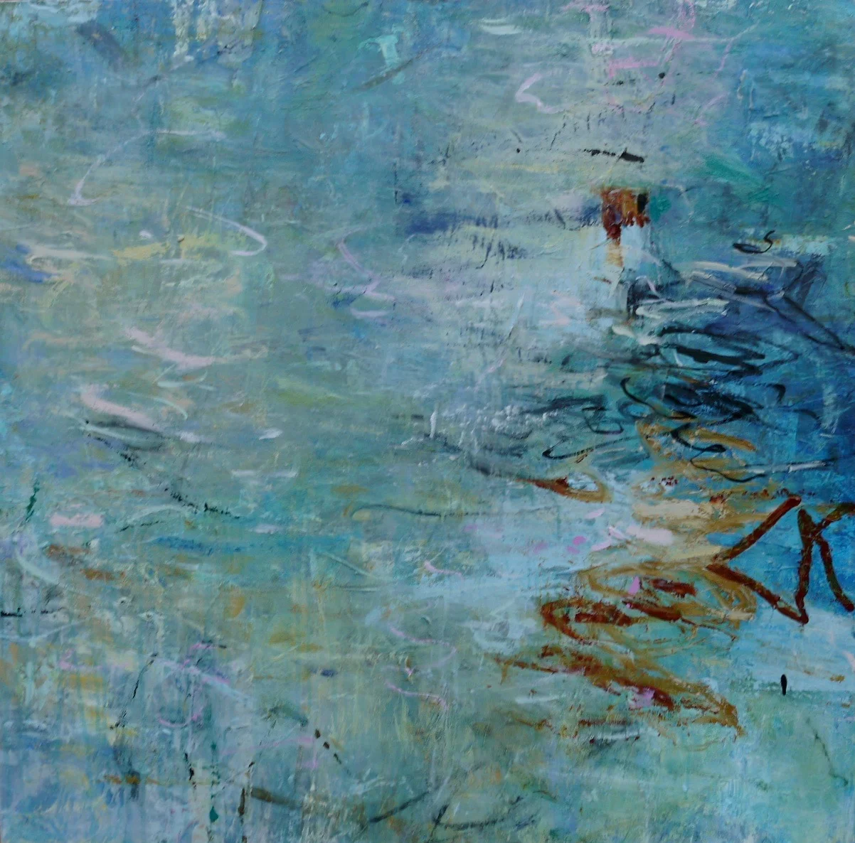Full Moon 40" x 40"