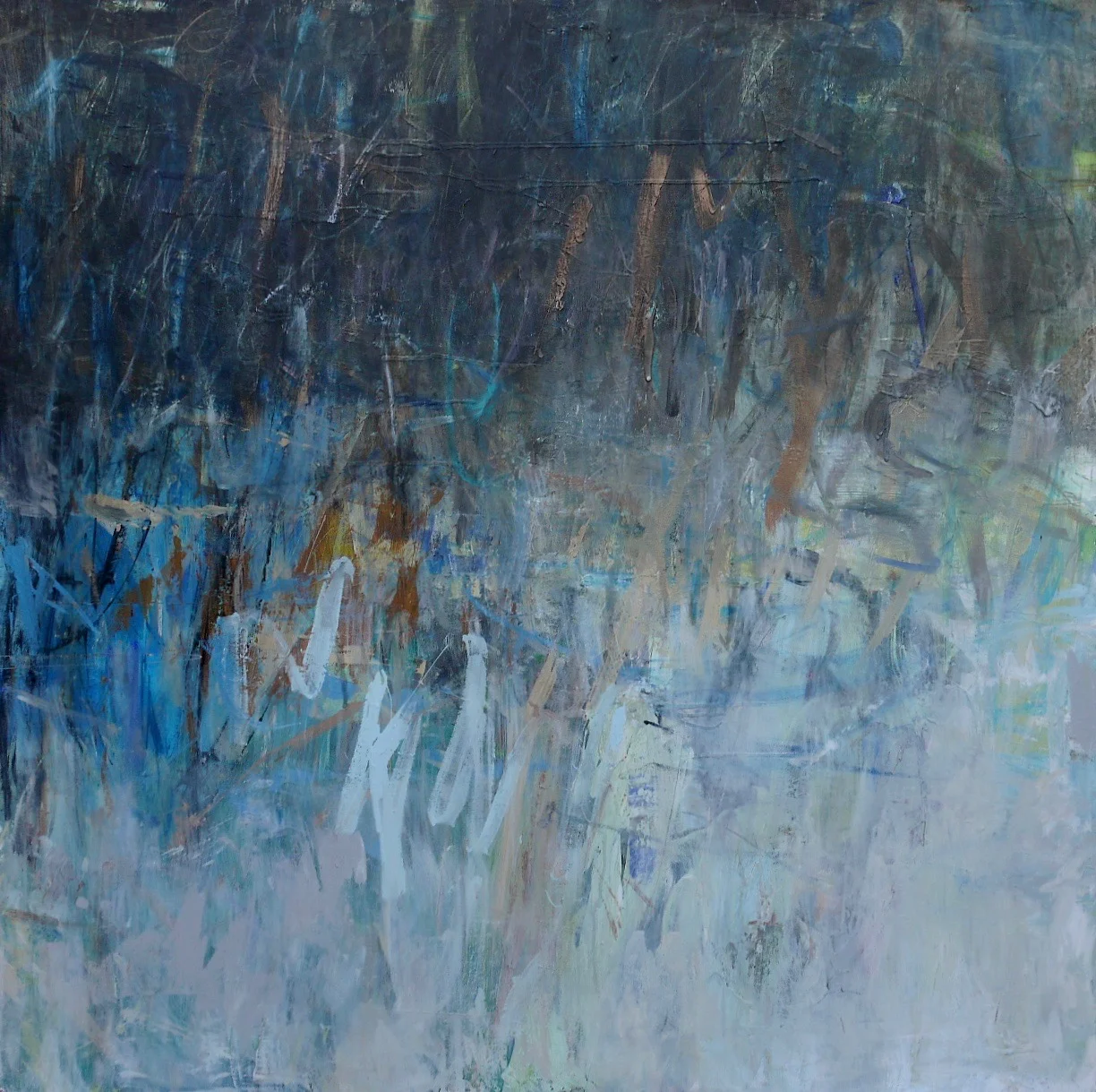 Falling 48" x 48"