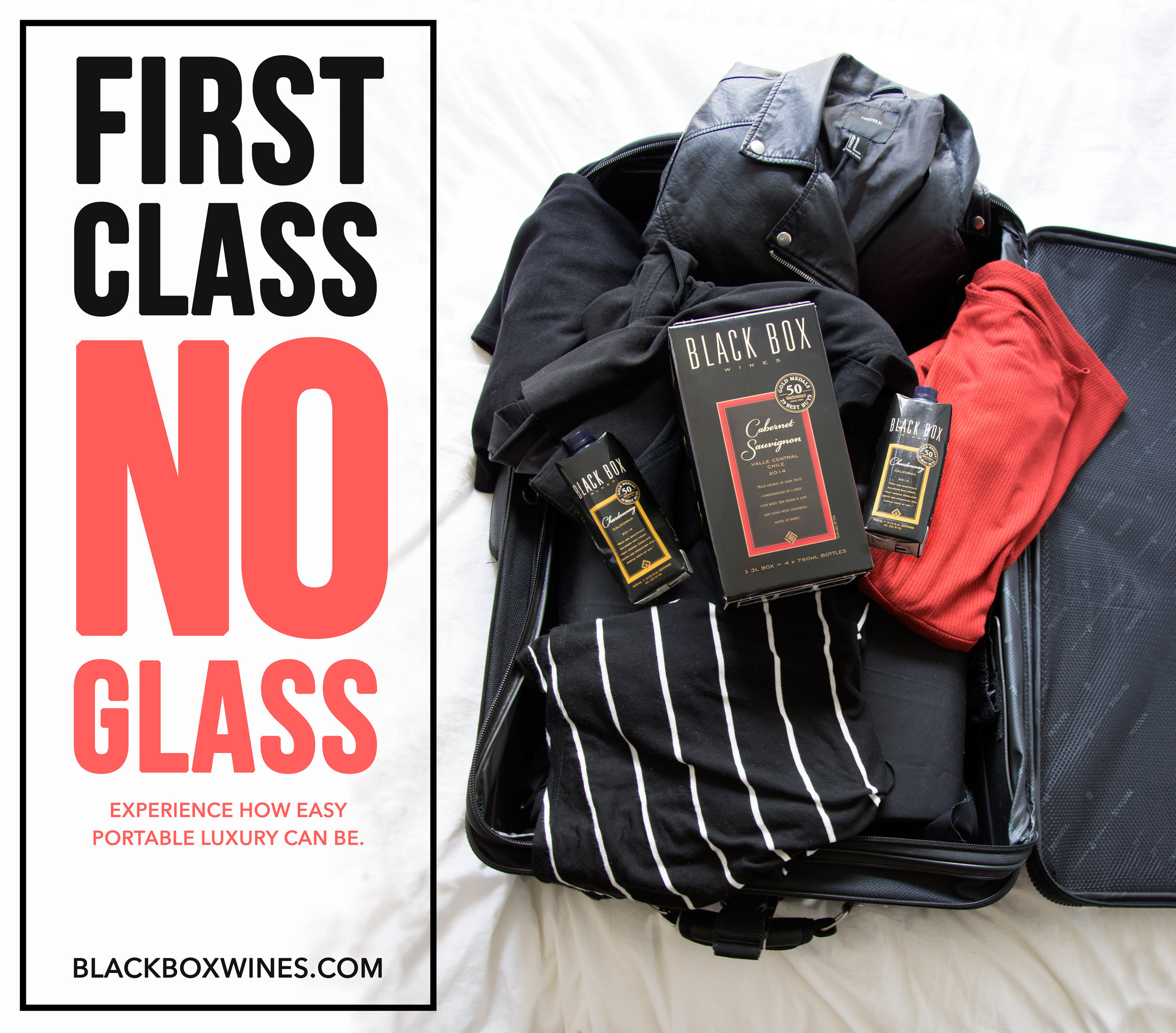 First Class, No Glass Ad 1