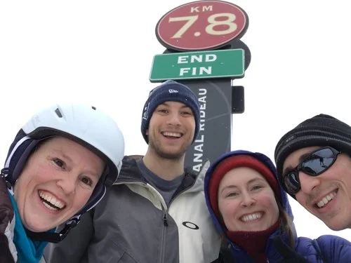 We came, we skated, we fell (or at least most of us did)