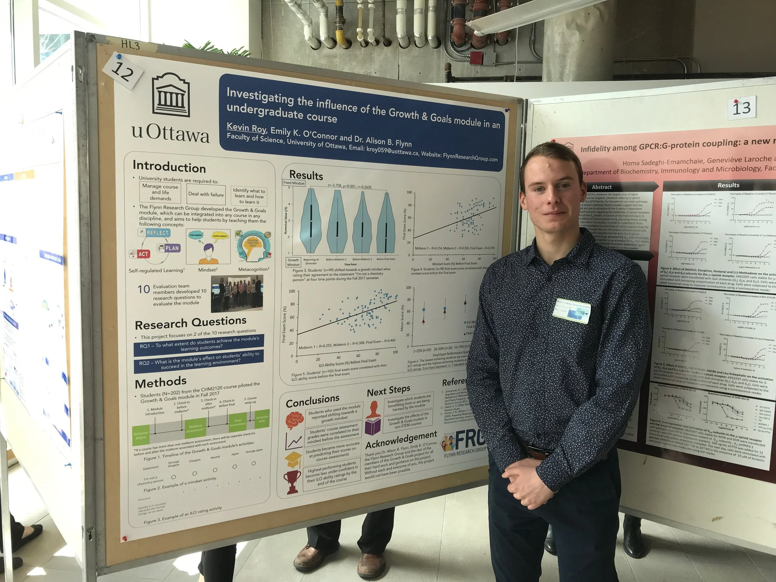 Congratulations Kevin on defending your honours thesis!