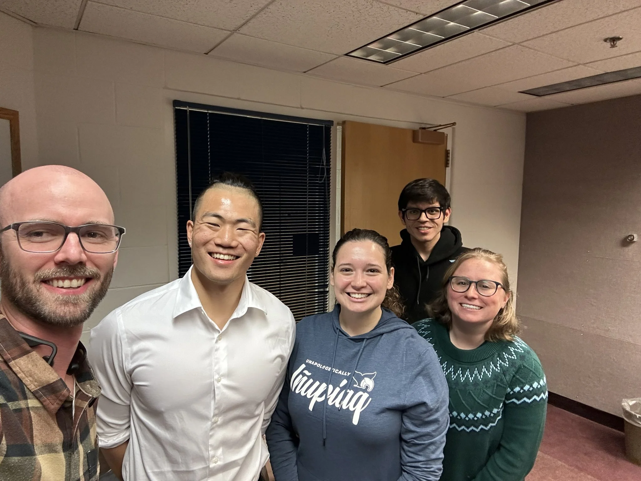 Jacky presented a seminar at the University of Michigan