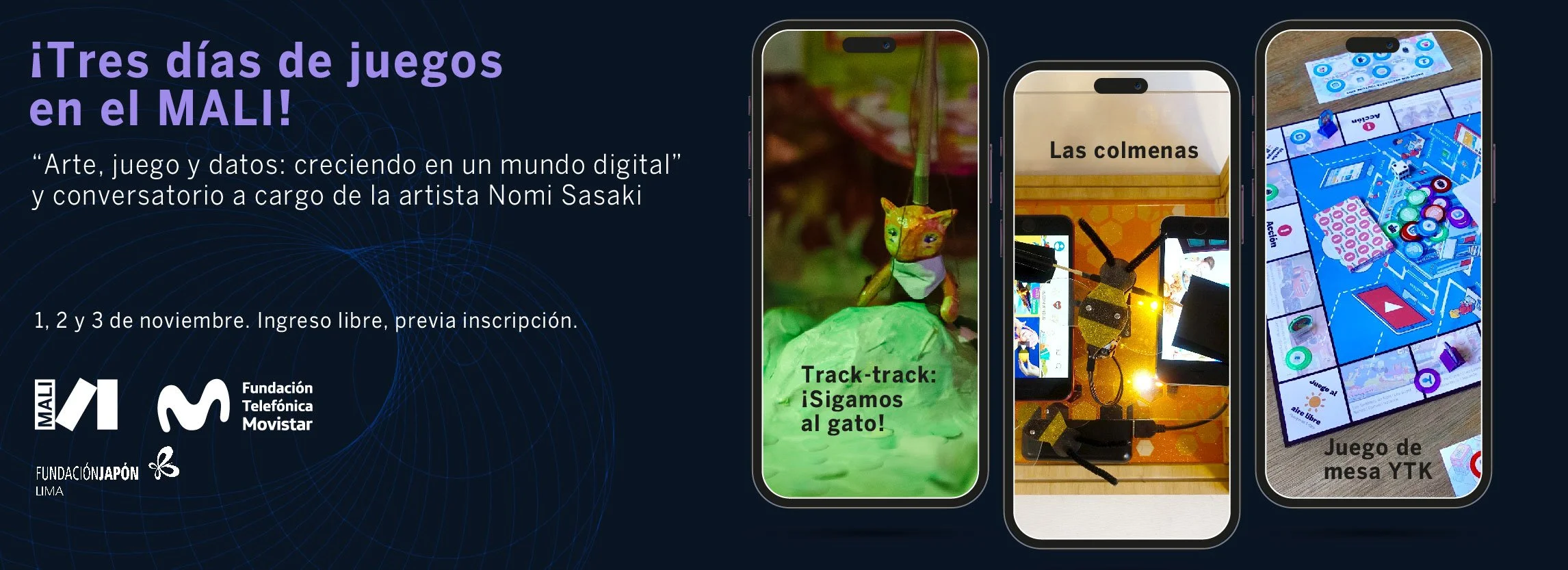 Arte, juego y datos: creciendo en un mundo digital