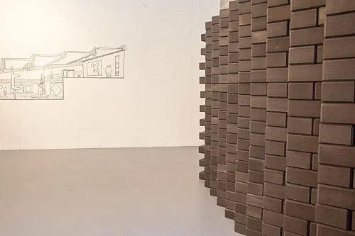 Mungo Thomson, Yoga Brick Wall