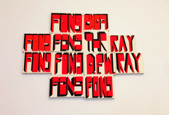 Proximities 2. Barry McGee. Untitled, 2012 , 2012; acrylic on wood; dimensions variable. Courtesy of the Artist and Ratio 3.