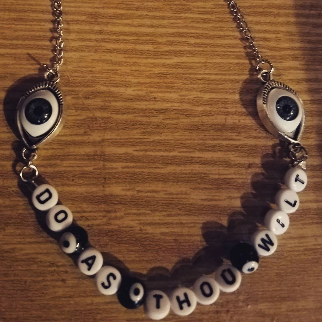 Do As Thou Wilt Necklace