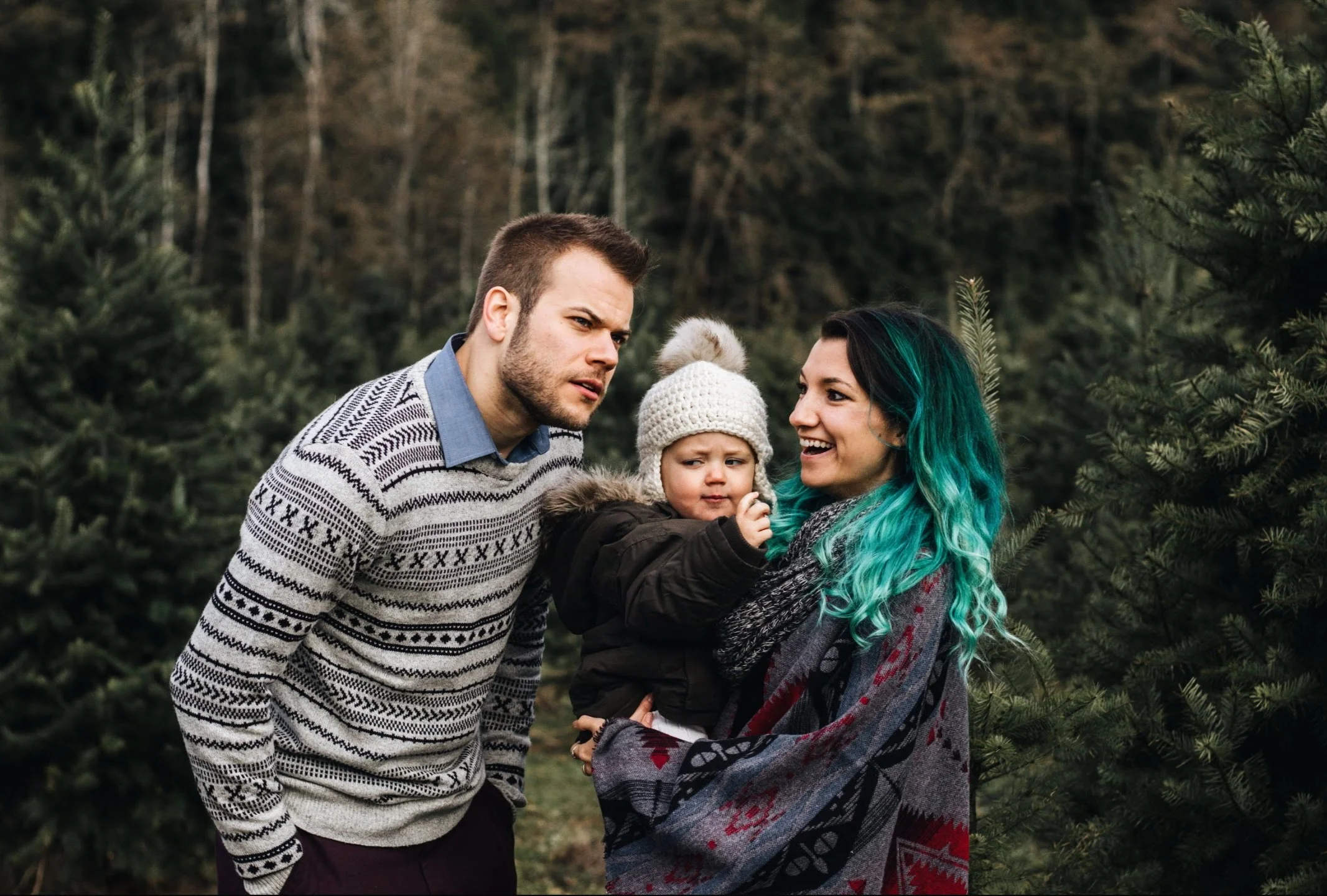 Family Photos At Fernridge Christmas Tree Forest — Habitat Schoolhouse