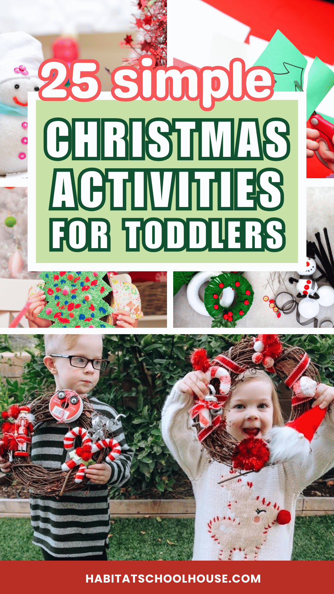 25 Simple Christmas Activities for Toddlers — Habitat Schoolhouse