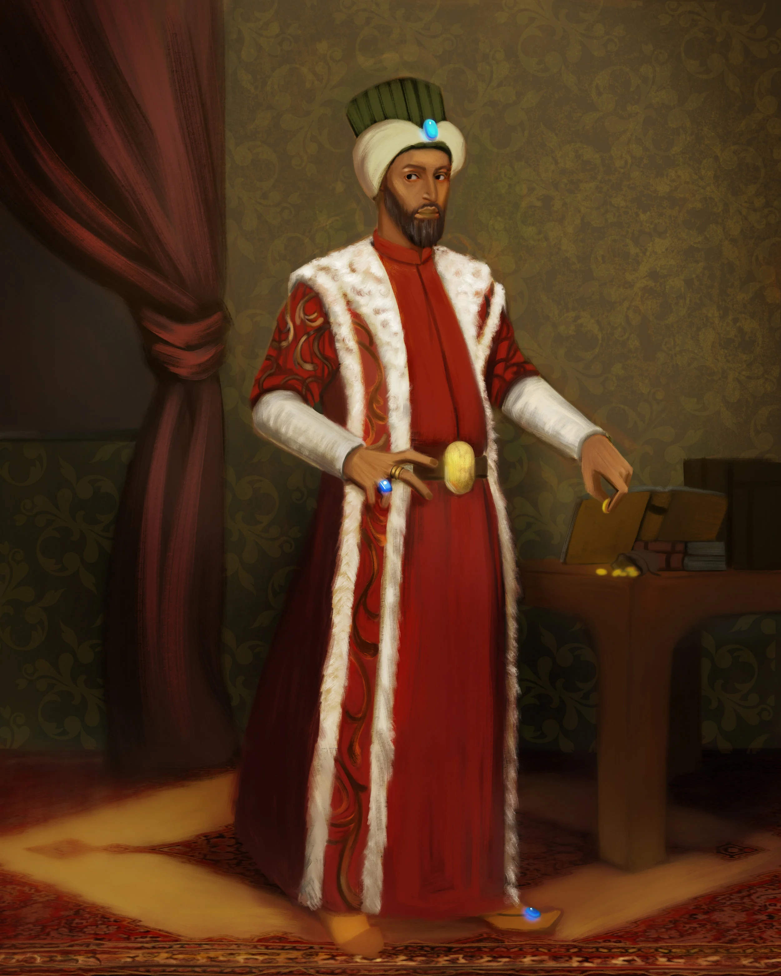 The Sultan has commanded Scheherazade to tell him a story every night, or else face the executioner -- only you can save her!