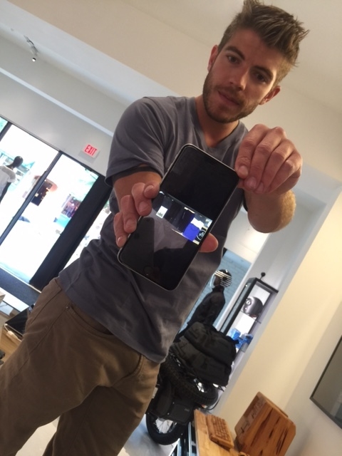 Nicky Byrnes show off the AETHER product 