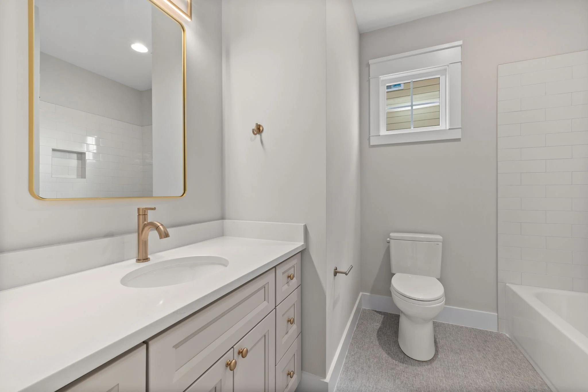 12 Second Bathroom Designer Tile Textured Tile Gold Finishes.jpg