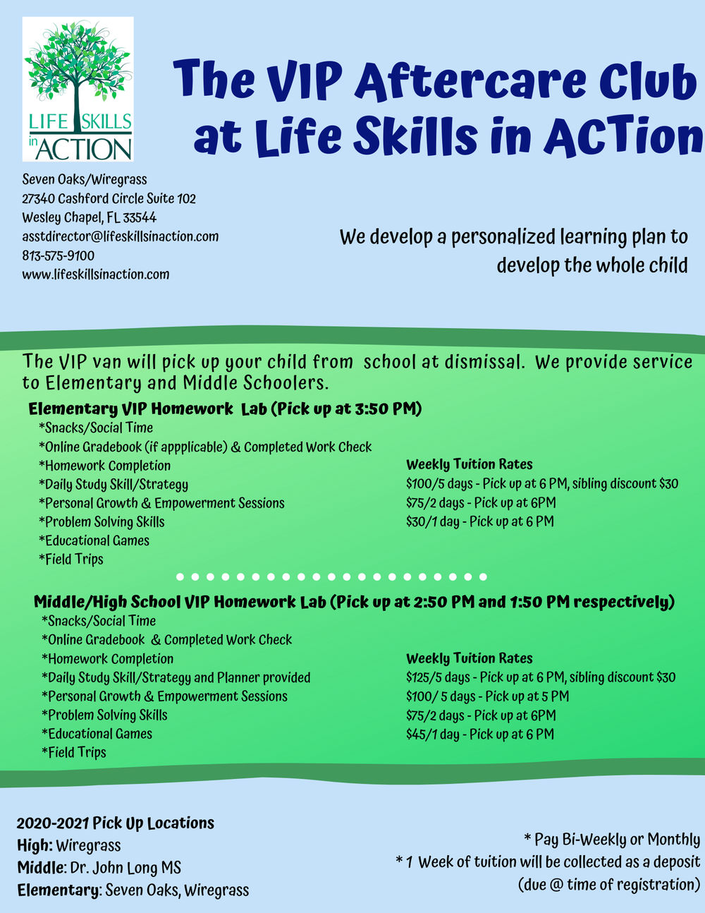 Programs — Life Skills in ACTion