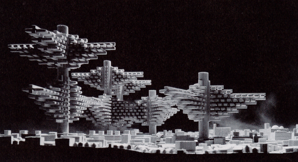 FIGURE 1: ARATA ISOZAKI’S CITIES IN THE SKY