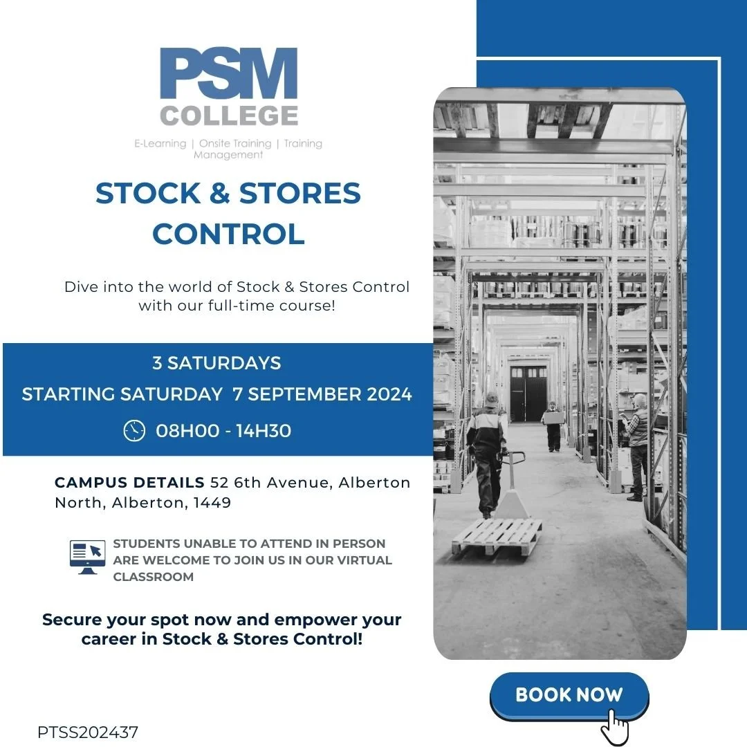 Stock &amp; Stores Control Part-Time D1 (PTSS202437)