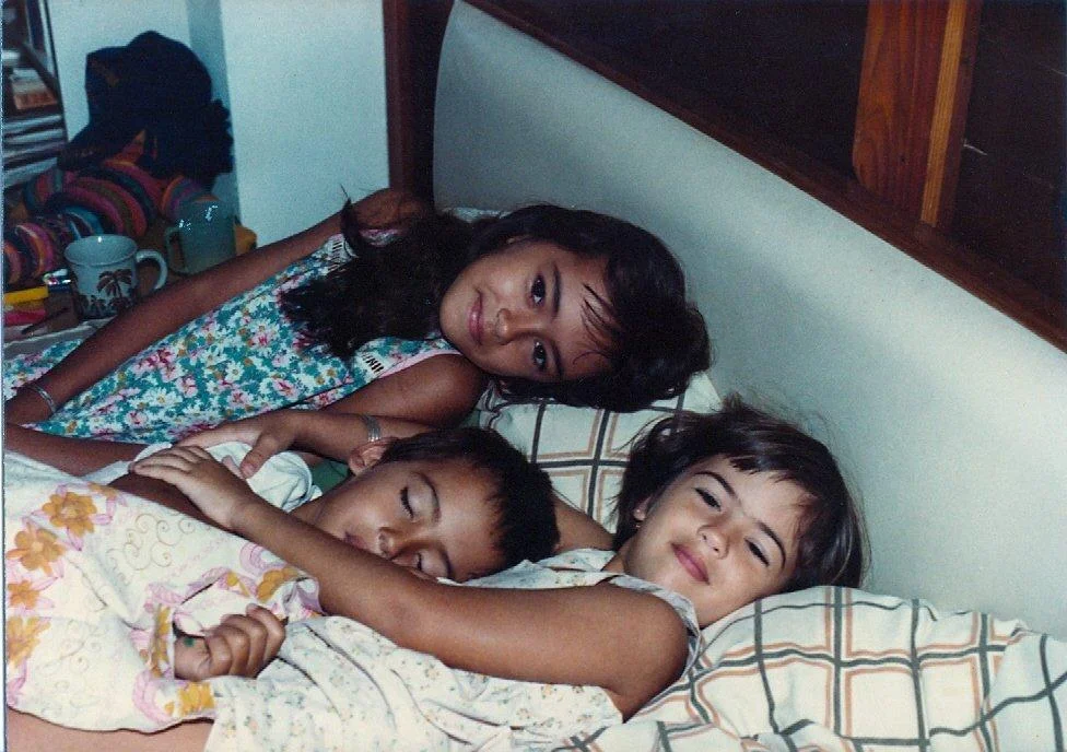 Me and my brother and sister. 