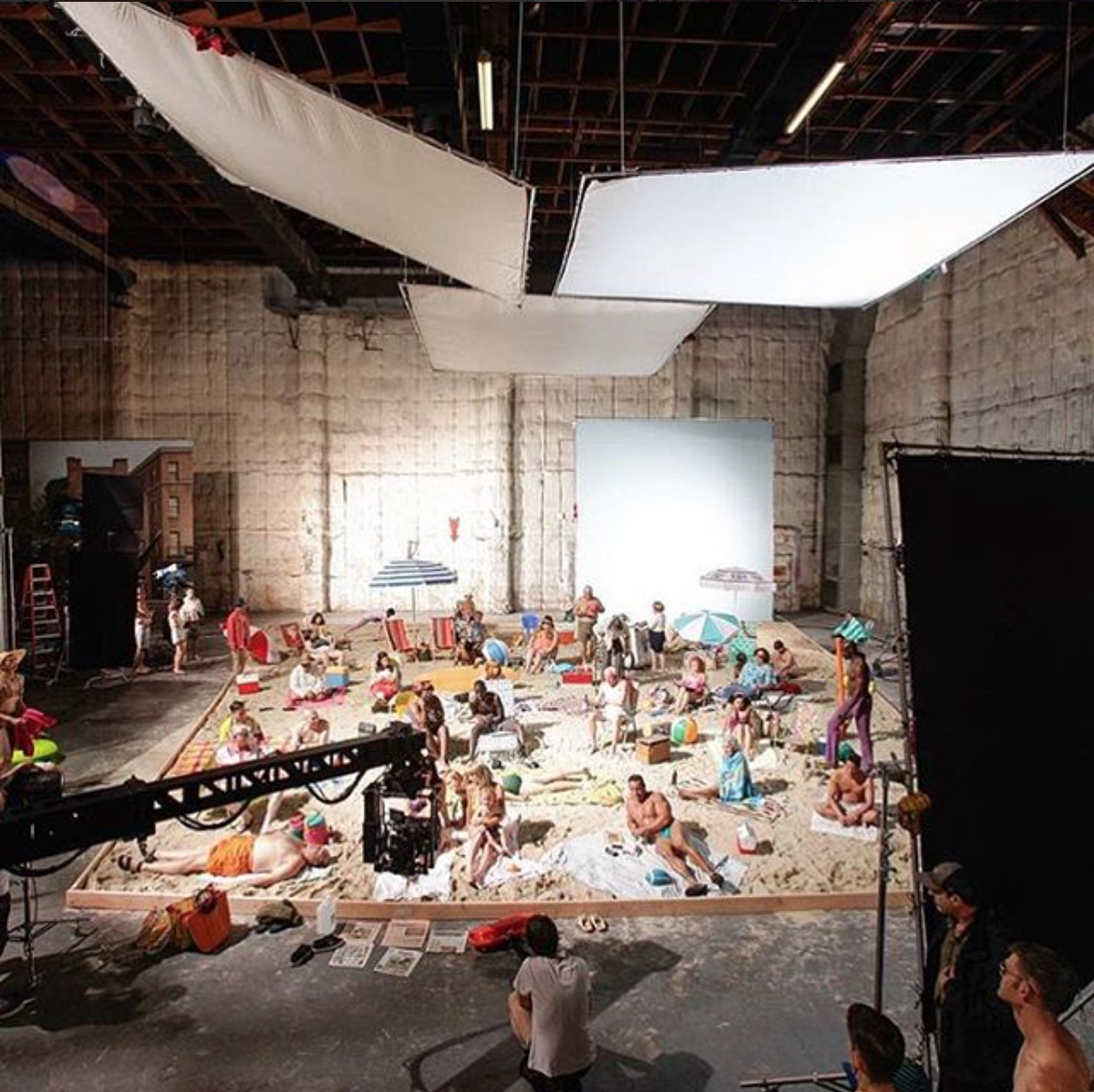Alex Prager, behind the scenes from Face in the Crowd