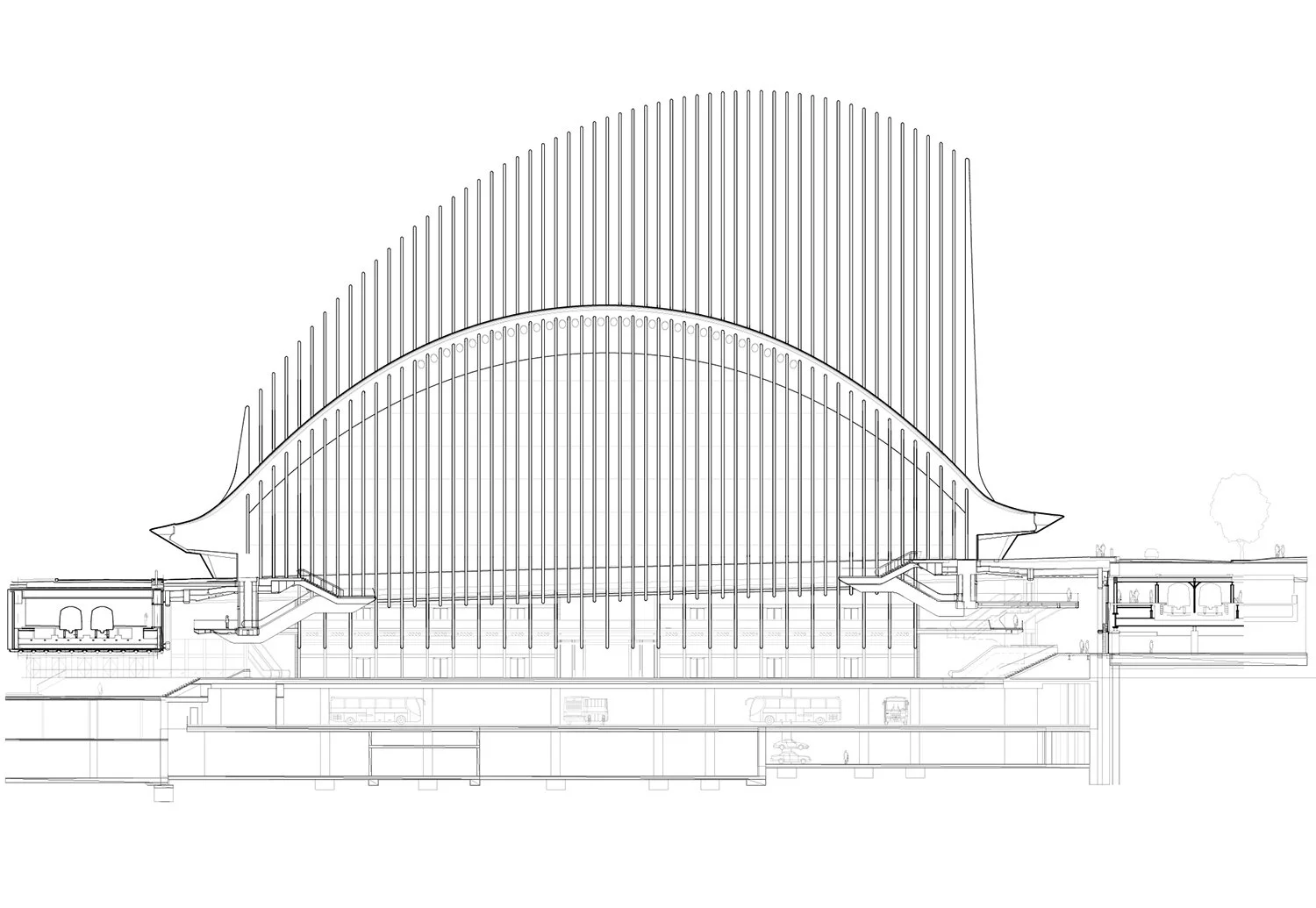Oculus Architecture Drawing