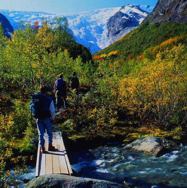  På tur til Bergsetbreen 