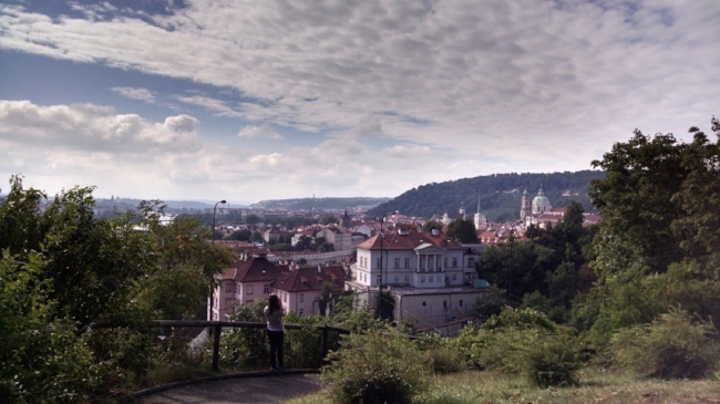 Prague skyline