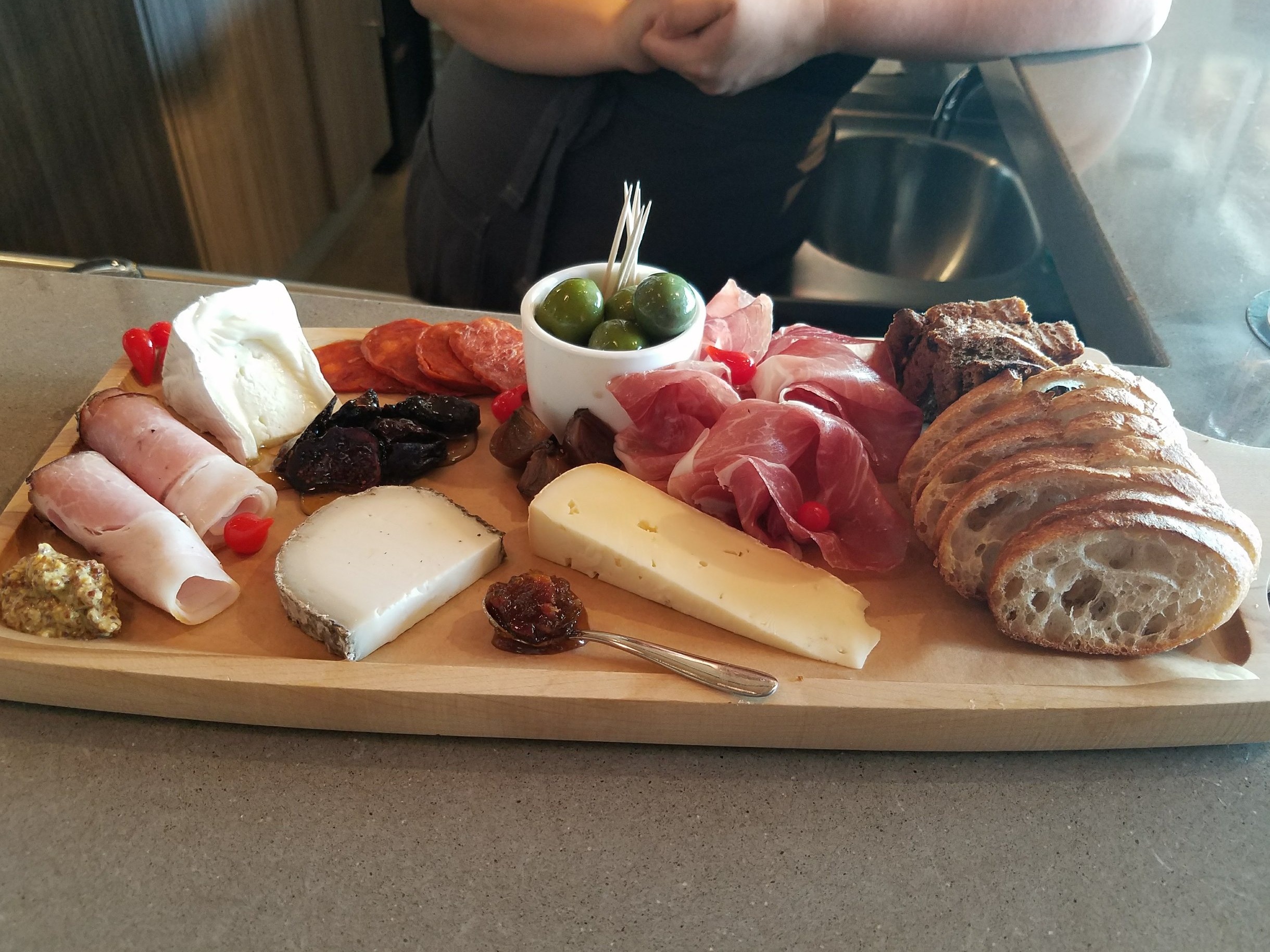 Spanish tapas board