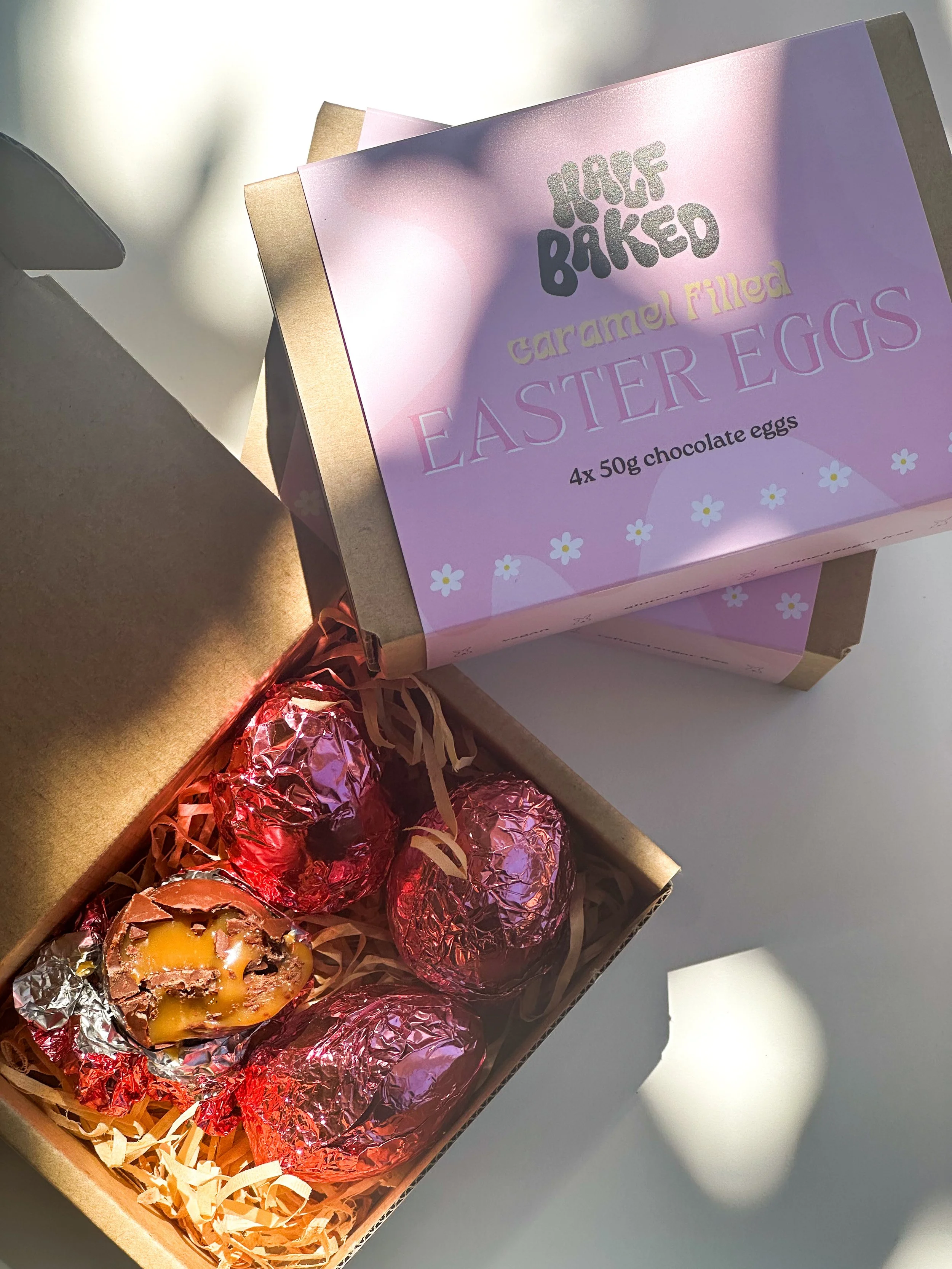 CARAMEL FILLED EASTER EGGS