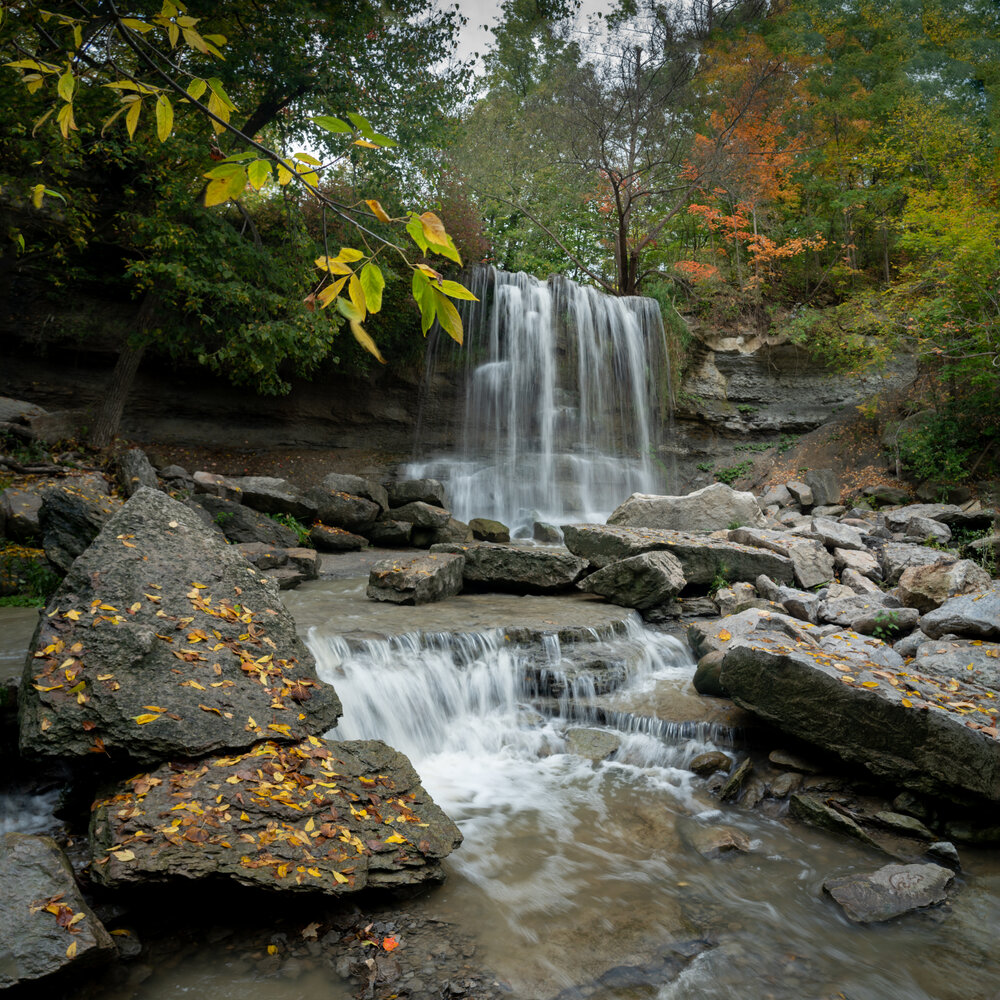  Waterfall at Rock Glen Conservation Area 
