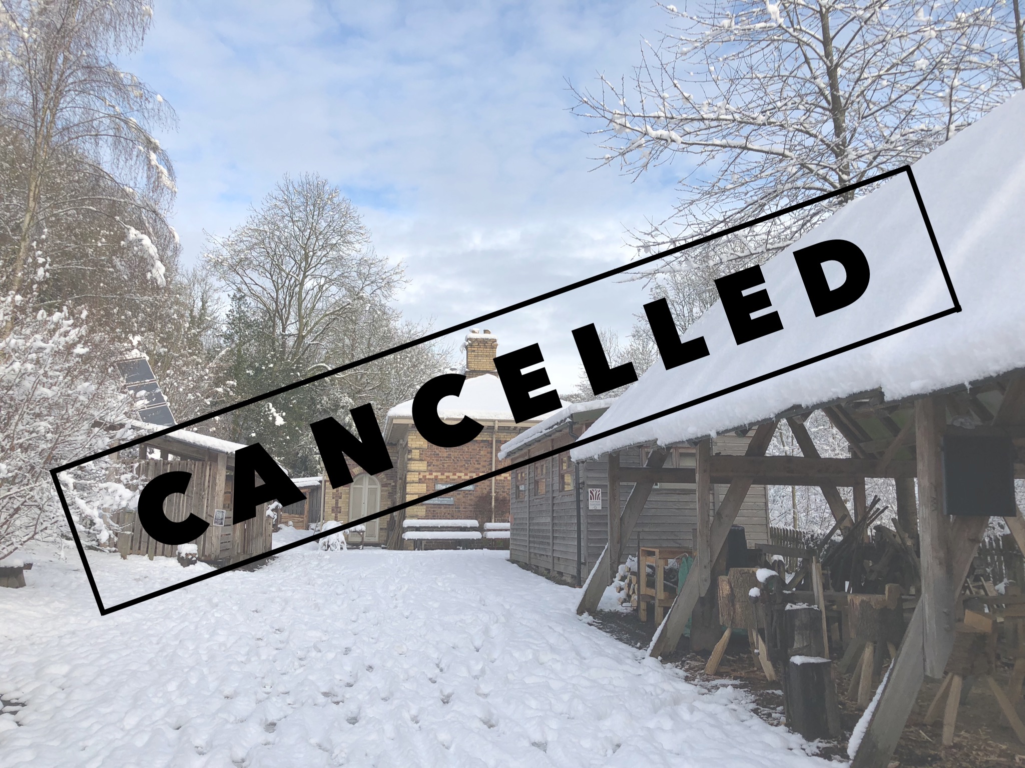 From Small Woods: It is with regret that we have decided to cancel the Christmas Fayre this weekend. After much deliberation we have felt that the current and possibly ongoing weather conditions are unsafe for people to visit the site. We have a duty of care to both stall holders and members of the public and feel this is the most sensible course of action. We have made every effort to clear the site and have the surrounding roads cleared, but it is not possible to ensure that the compacted ice will be clear in time. With low temperatures over the next few days it is uncertain that there will be sufficient time to thaw. Thank you for your interest and support, we hope to do an event in the spring time.