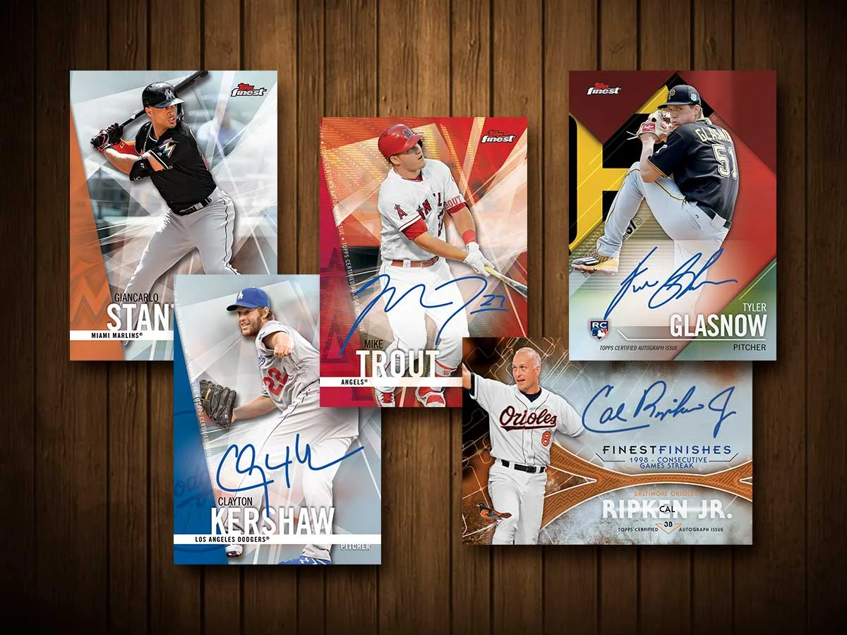 2017 TOPPS FINEST BASEBALL