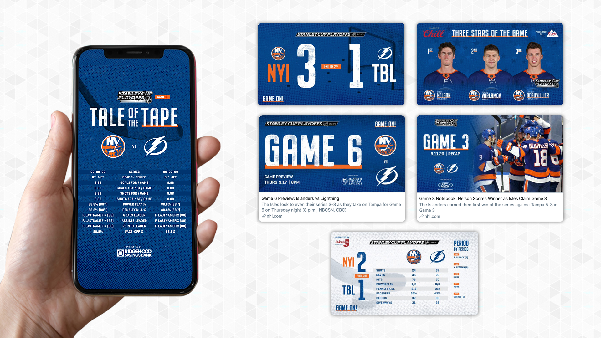 2020 Stanley Cup Playoff Assets