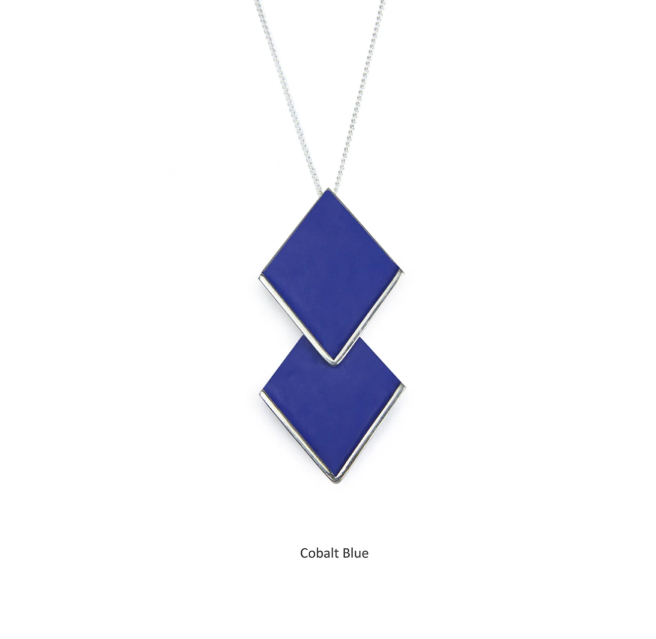 Cobalt Blue Drop Pendant