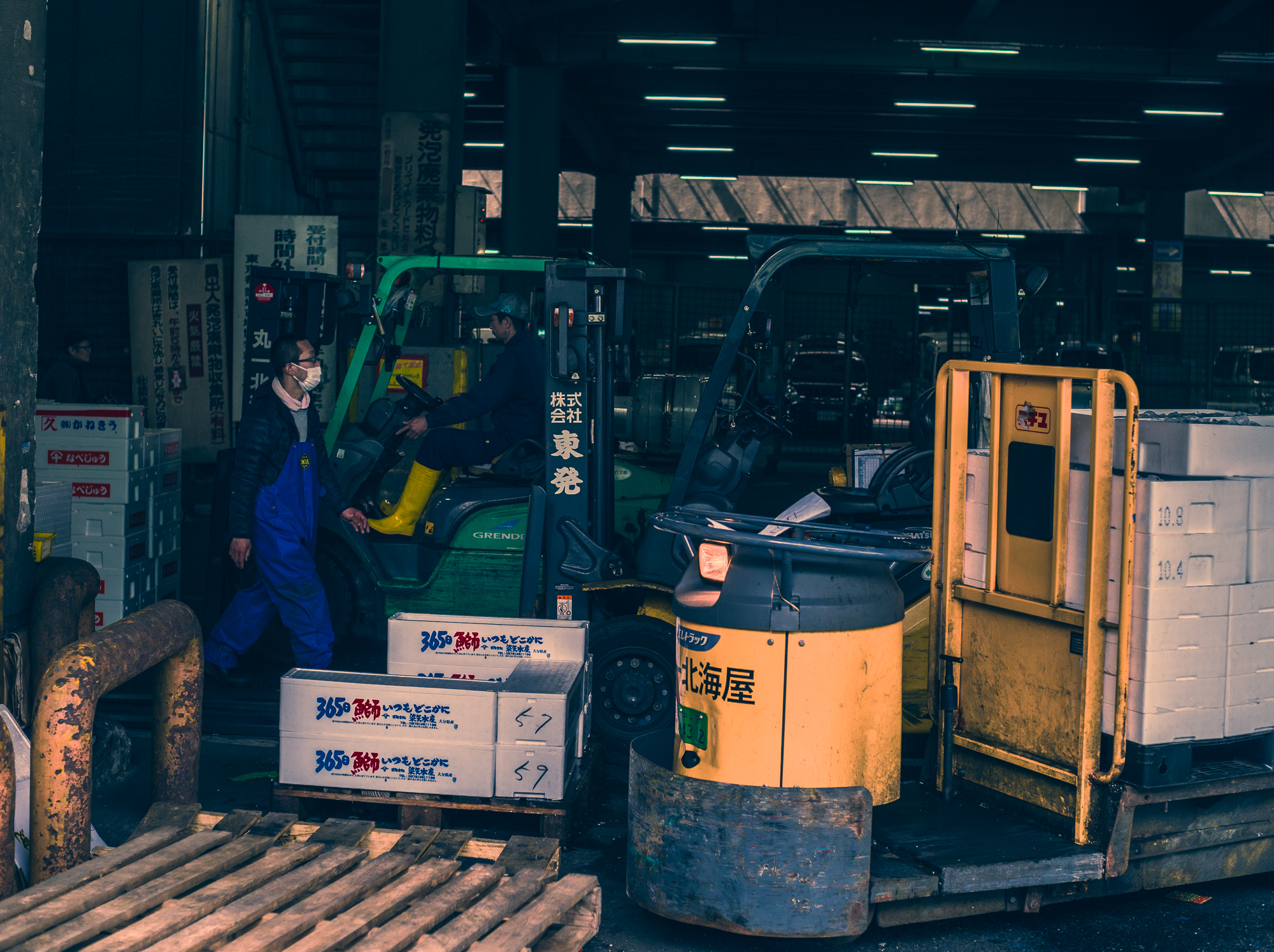 Tsukiji fish market